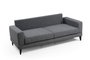 Atelier Del Sofa Sofá Cama 3 Plazas Gris Oscuro 210x90x85 cm